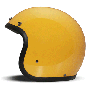 DMD Jet Retro Helmet R22-06 - Yellow - Salt Flats Clothing