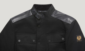 Belstaff Trackmaster Men's Ultracore 8oz Dry Wax Jacket - Black - Salt Flats Clothing