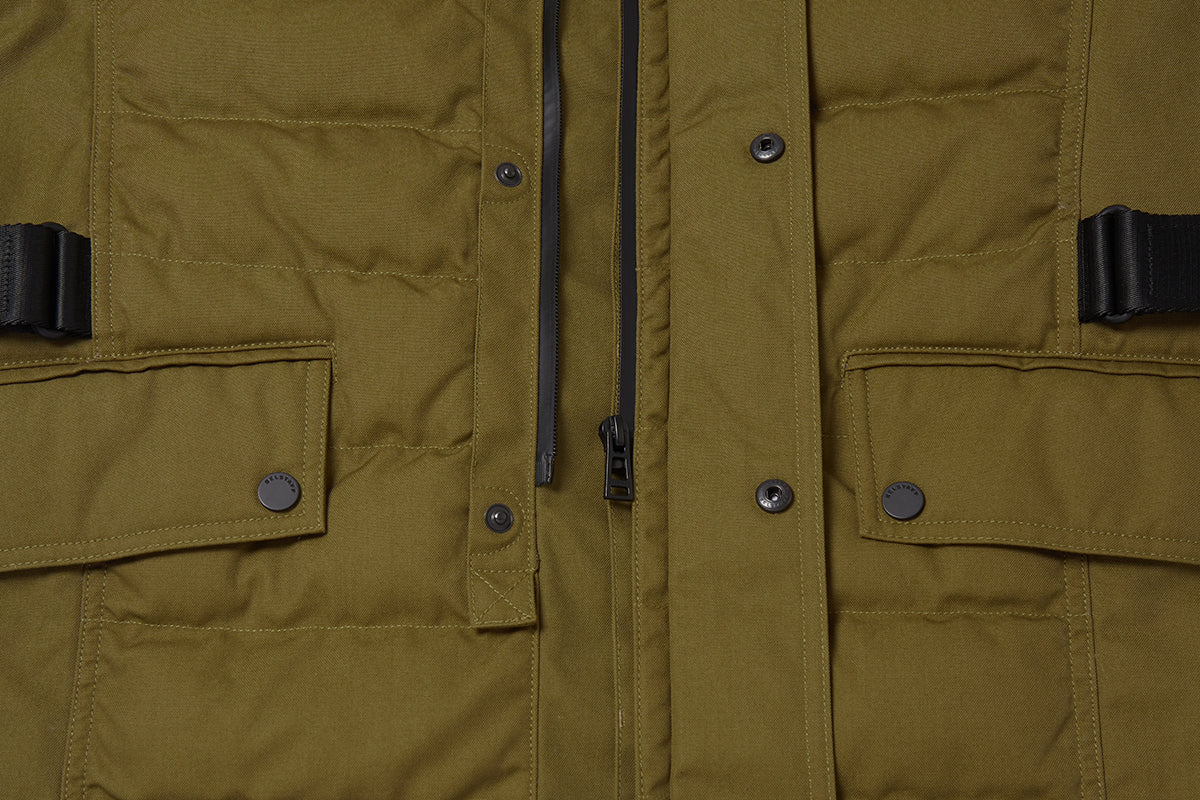 Belstaff Calder Men's Textile Jacket - Olive - Salt Flats Clothing