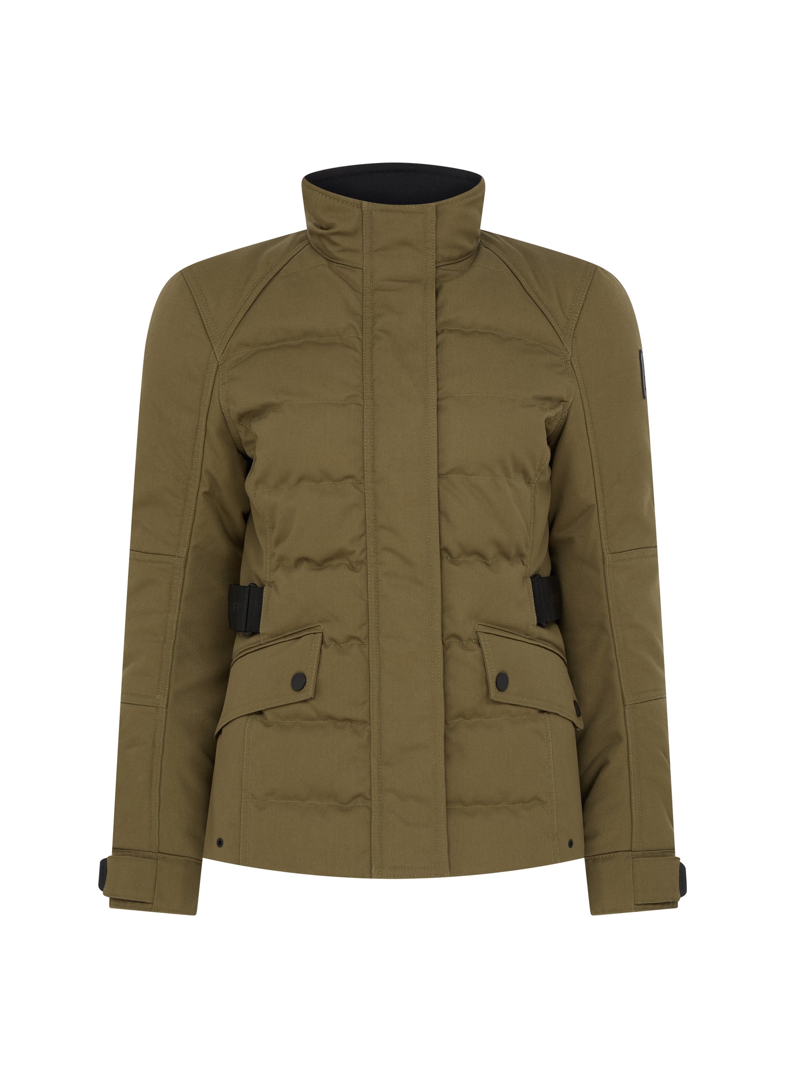 Belstaff Cherwell Ladies Textile Jacket - Olive - Salt Flats Clothing