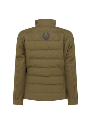 Belstaff Cherwell Ladies Textile Jacket - Olive - Salt Flats Clothing