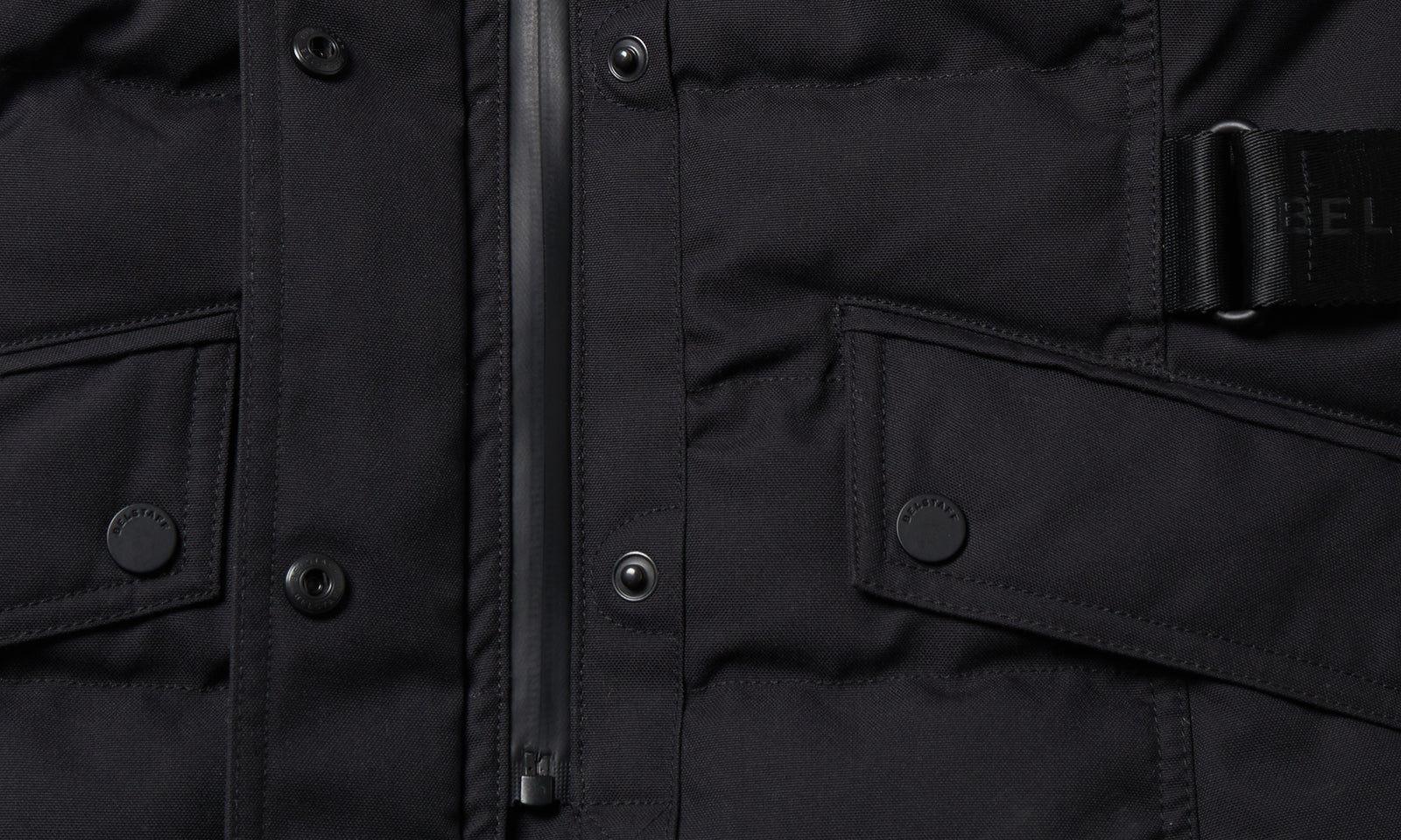 Belstaff Cherwell Ladies Textile Jacket - Black - Salt Flats Clothing