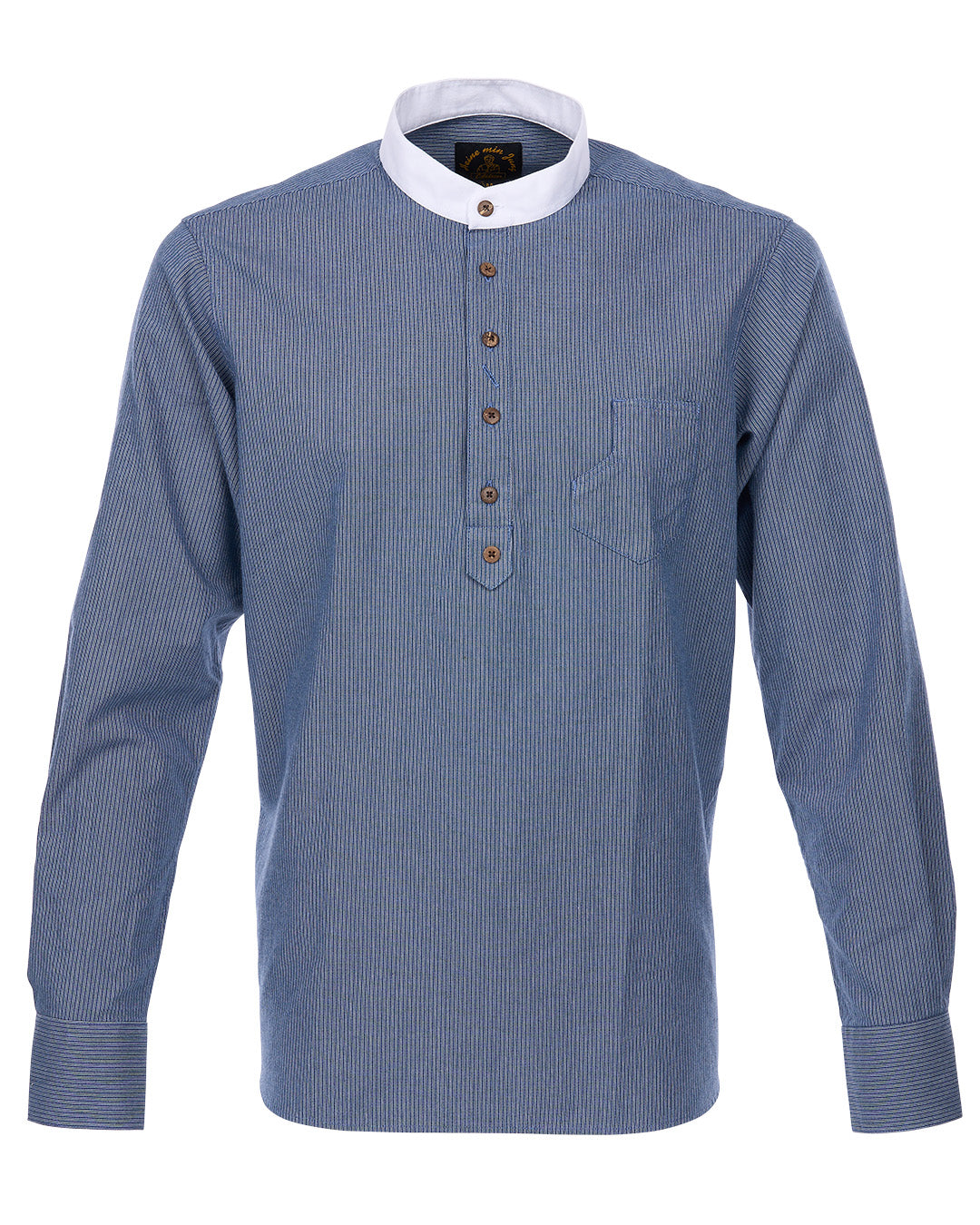 Pike Brothers 1908 Hazienda Men's Shirt - Baltic Blue - Salt Flats Clothing
