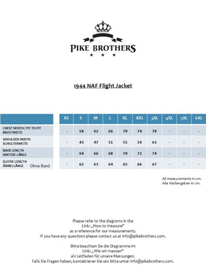 Pike Brothers 1944 NAF Flight Jacket - Pacific Beige