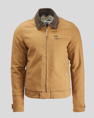Rokker Canvas Jacket - Tobacco Brown - Salt Flats Clothing
