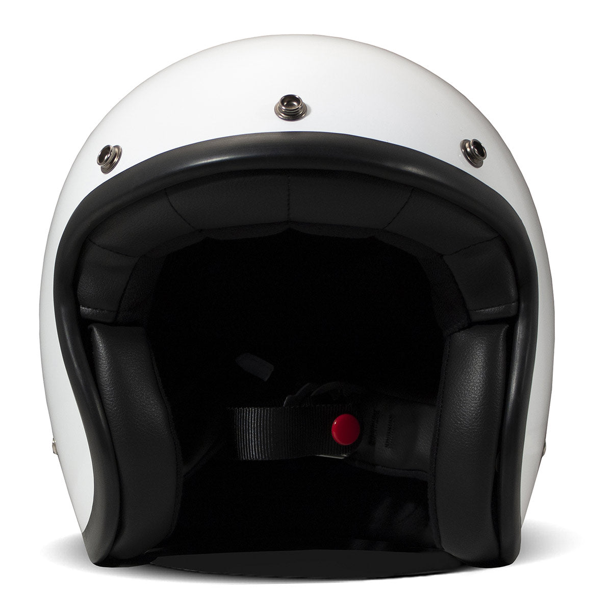 DMD Jet Retro Helmet R22-06 - Solid White - Salt Flats Clothing