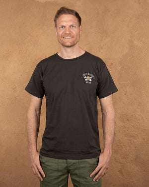 Pike Brothers 1969 Jolly Roger Sports Men's T'Shirt - Black - Salt Flats Clothing