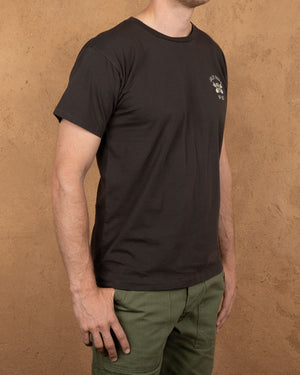 Pike Brothers 1969 Jolly Roger Sports Men's T'Shirt - Black - Salt Flats Clothing