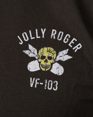 Pike Brothers 1969 Jolly Roger Sports Men's T'Shirt - Black - Salt Flats Clothing