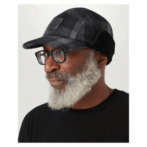 Belstaff Trail Check Wool Hat - Multi Grey - Salt Flats Clothing