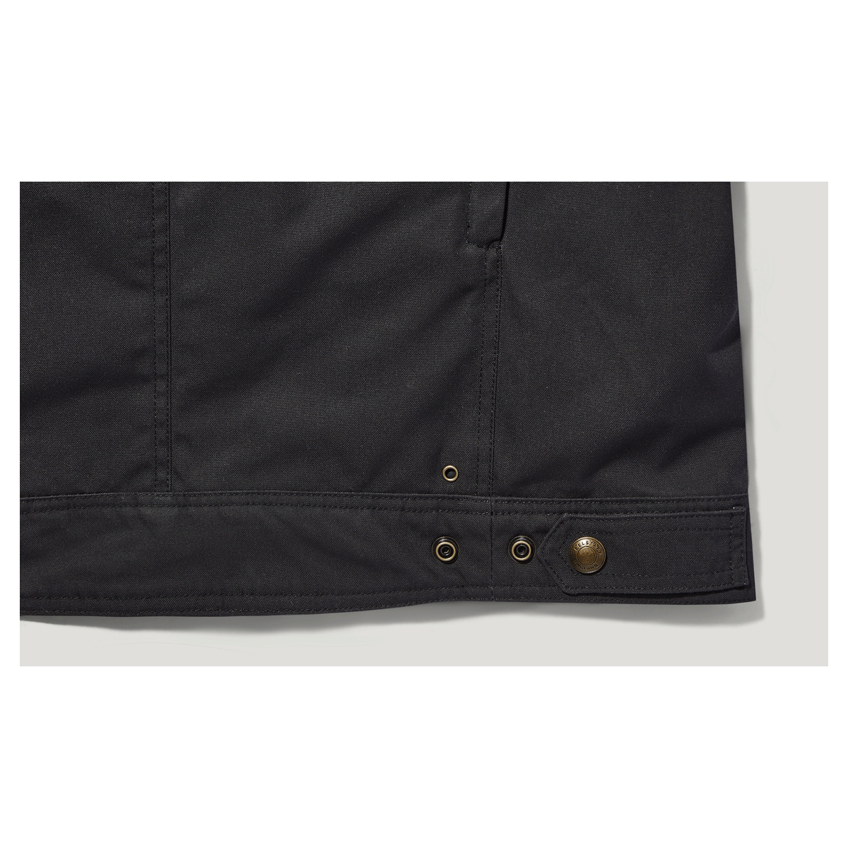 Belstaff Roberts Men's Tech Cotton Canvas Jacket - Black - Salt Flats Clothing