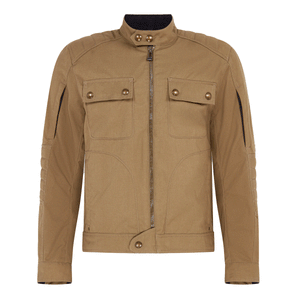 Belstaff Roberts Men's Tech Cotton Canvas Jacket - Olive - Salt Flats Clothing