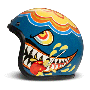 DMD Jet Retro Helmet R22-06 - Lollipop - Salt Flats Clothing
