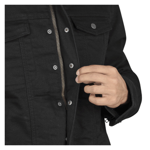 Silk Road Scout Men's Textile Jacket - Charcoal Black - Salt Flats Clothing