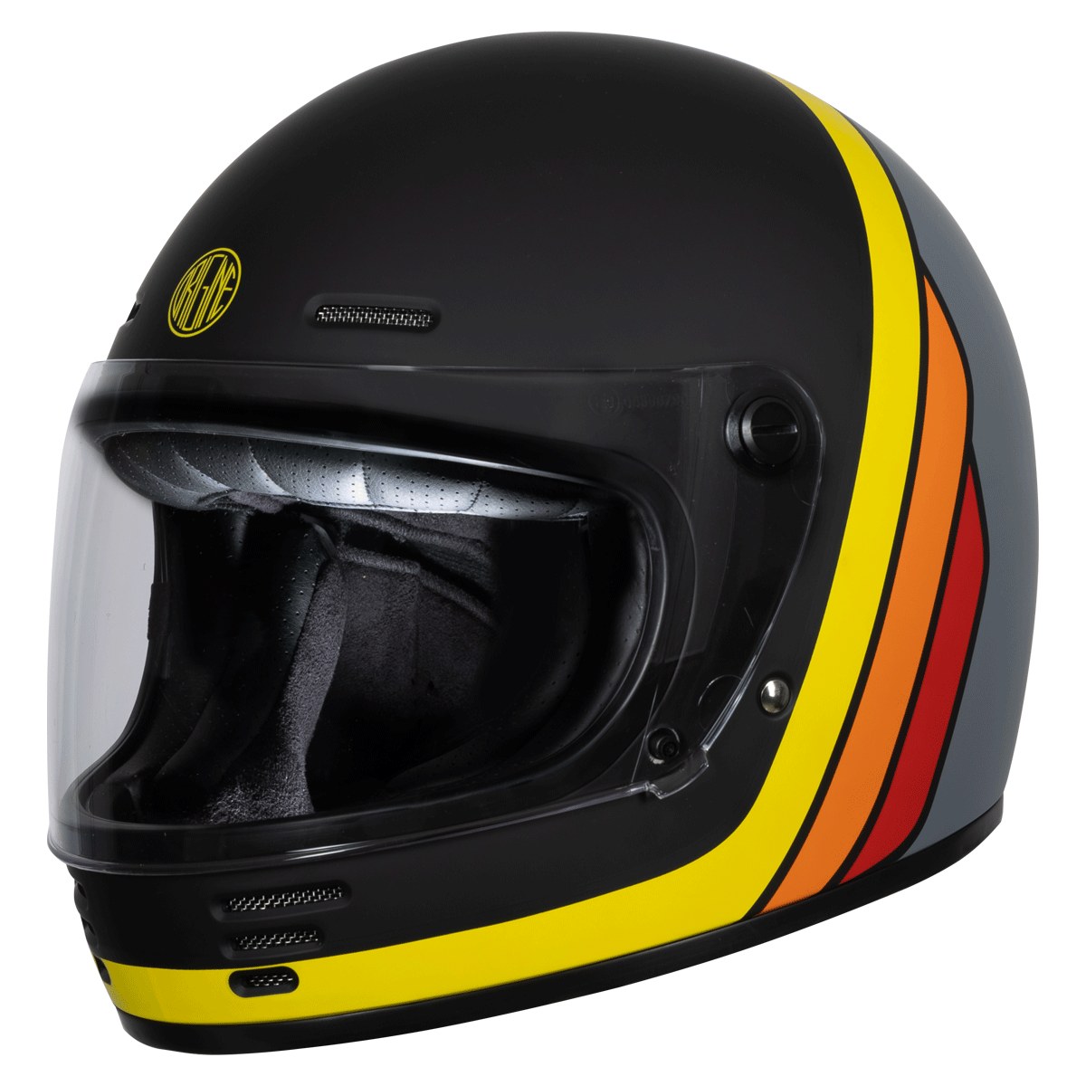 Origine Omega 22.06 Full Face Helmet - Summit Yellow Black - Salt Flats Clothing