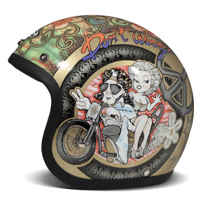 DMD Jet Retro Helmet R22-06 - Woodstock - Salt Flats Clothing