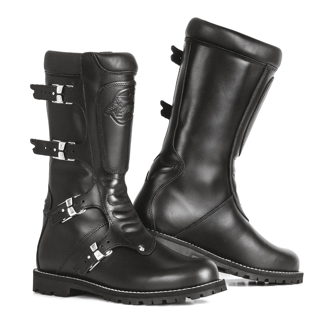 Stylmartin Continental Touring Boots - Black - Salt Flats Clothing