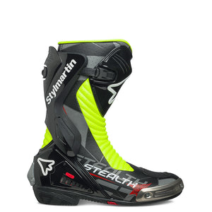 Stylmartin Stealth Evo Air Racing Boots - Black - Salt Flats Clothing