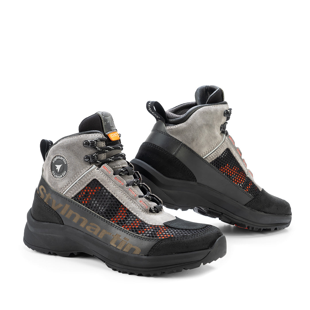 Stylmartin Vertigo Air Boots - Grey - Salt Flats Clothing