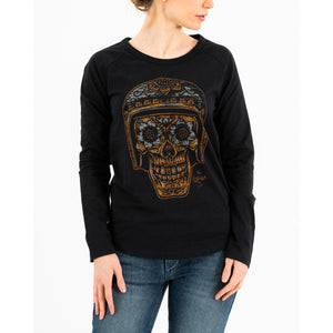 Rokker La Catrina Long Sleeve Shirt - Black - Salt Flats Clothing