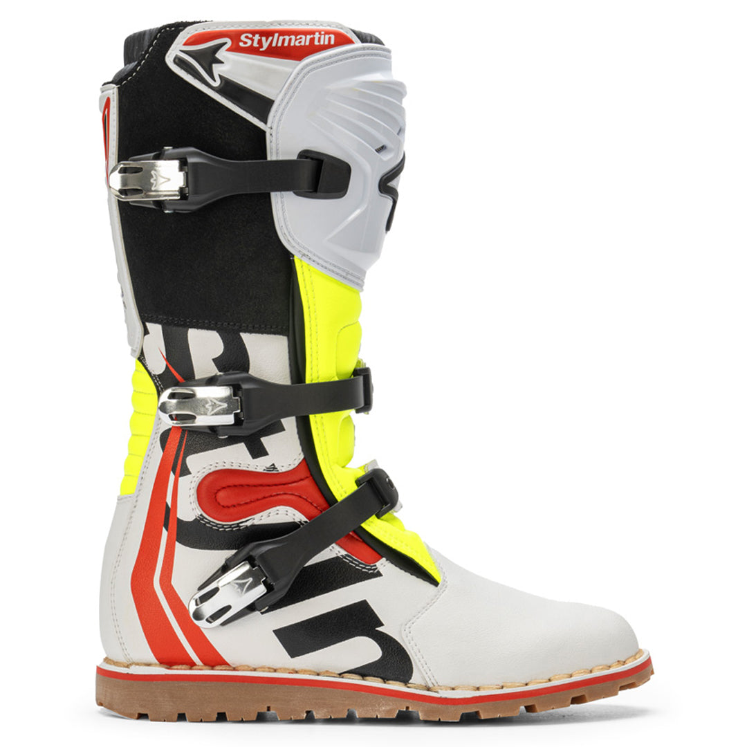 Stylmartin Impact Pro2 Air Off Road Boots - White - Salt Flats Clothing