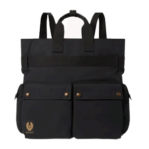 Belstaff Trialmaster 2-Way Tote Bag - Black - Salt Flats Clothing