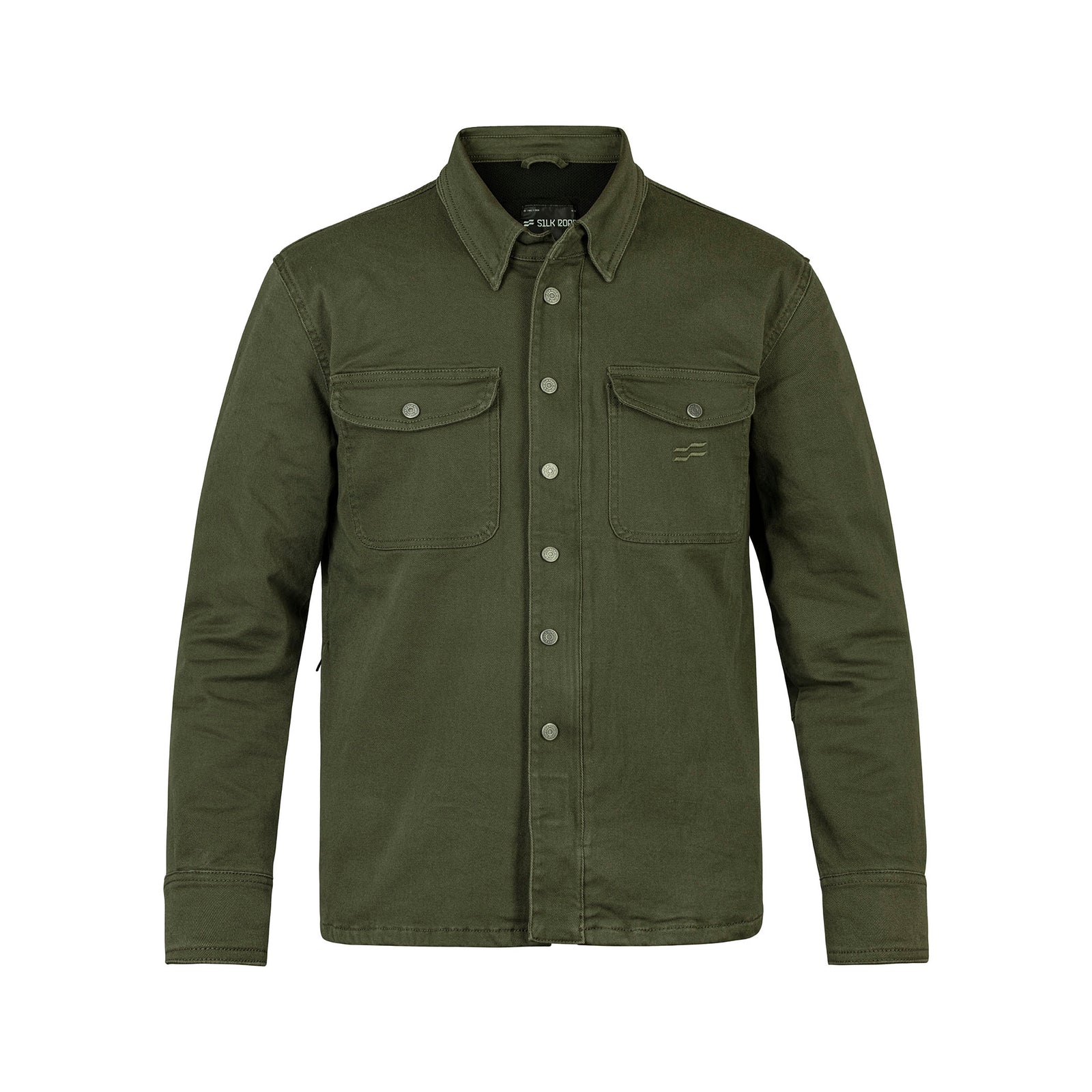 Silk Road Overland Men's Riding Shirt - Green - Salt Flats Clothing