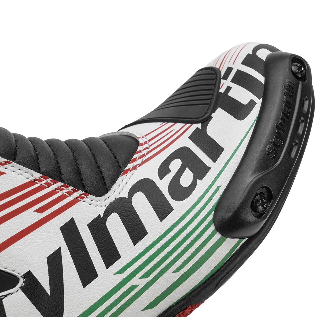 Stylmartin Dream RS Evo Kids Racing Boots - White - Salt Flats Clothing