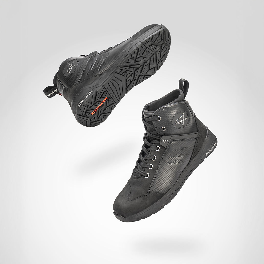 Stylmartin Blink WP Sneaker Boots - Black - Salt Flats Clothing