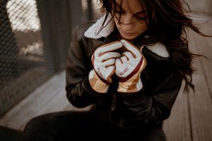 Wildust Sisters 70's Stripes White Gloves - Salt Flats Clothing