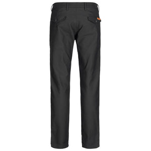 Rokker Chino Men's Motorcycle Trousers - Black - Salt Flats Clothing