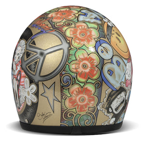 DMD Jet Retro Helmet R22-06 - Woodstock - Salt Flats Clothing