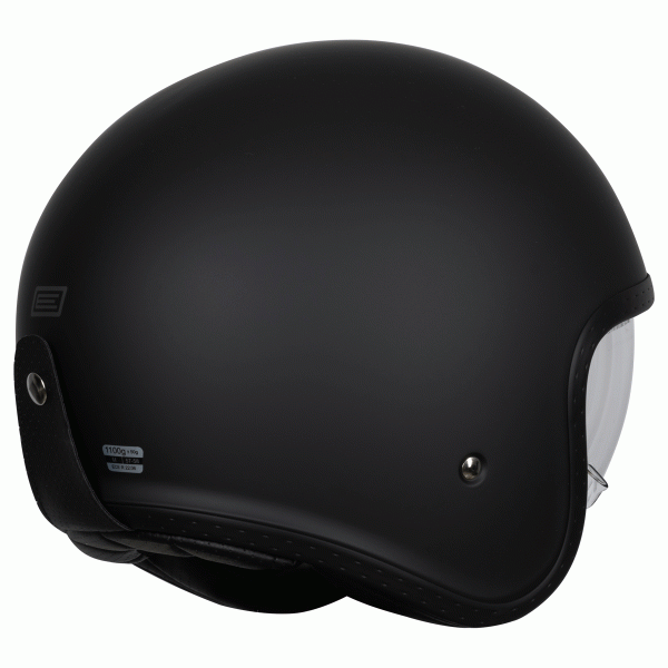Origine Spirit 22.06 Open Face Helmet - Matt Black - Salt Flats Clothing