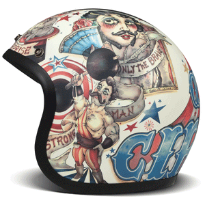 DMD Jet Retro Helmet R22-06 - Circus - Salt Flats Clothing