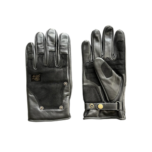 Age of Glory Crafter Motorcycle Gloves - Black - Salt Flats Clothing