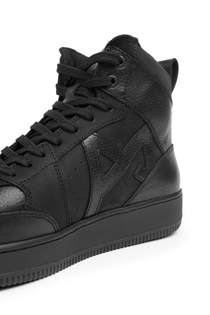 Pando Moto Apex Sneakers - Black - Salt Flats Clothing