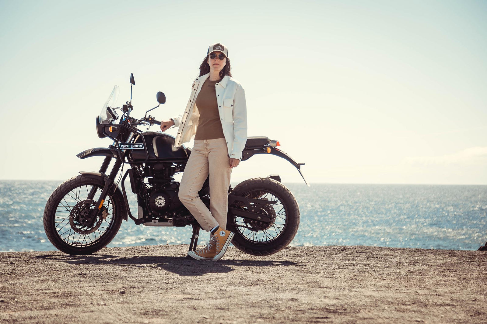 Wildust Sisters Armalith Moto Riding Shirt - White - Salt Flats Clothing