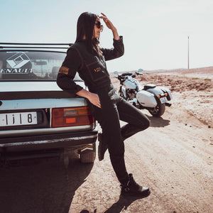 Wildust Sisters Asphalt Ladies Jump Suit Overalls - Salt Flats Clothing