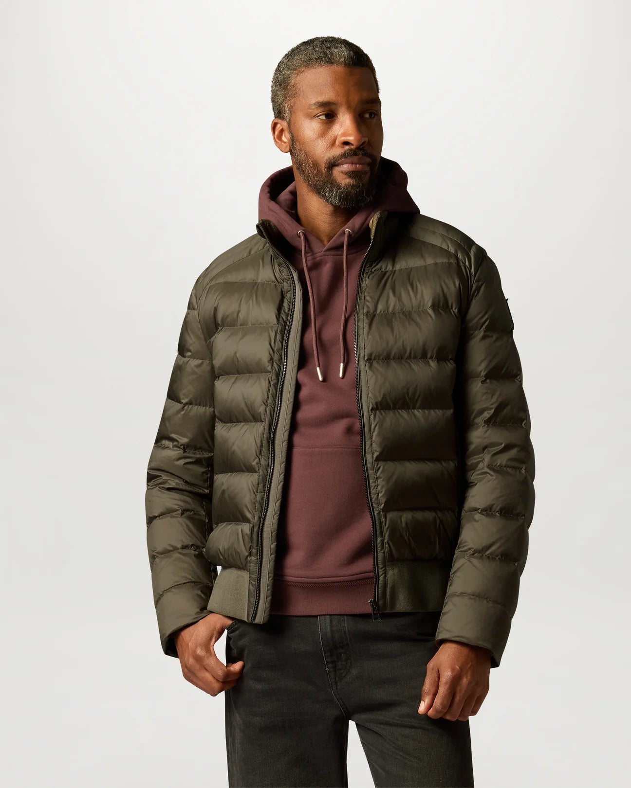 Belstaff Men's Hoodie - Oxblood - Salt Flats Clothing