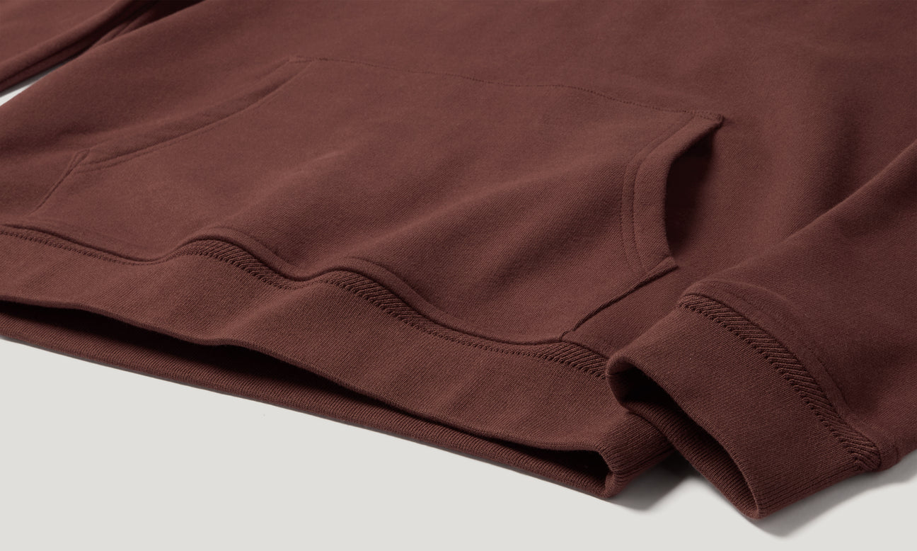 Belstaff Men's Hoodie - Oxblood - Salt Flats Clothing