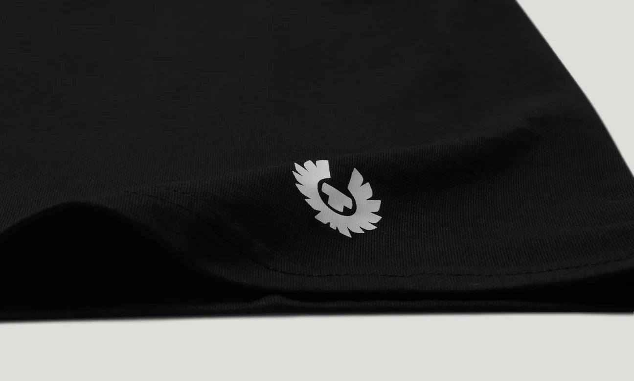 Belstaff Logo Men's T'Shirt - Black - Salt Flats Clothing
