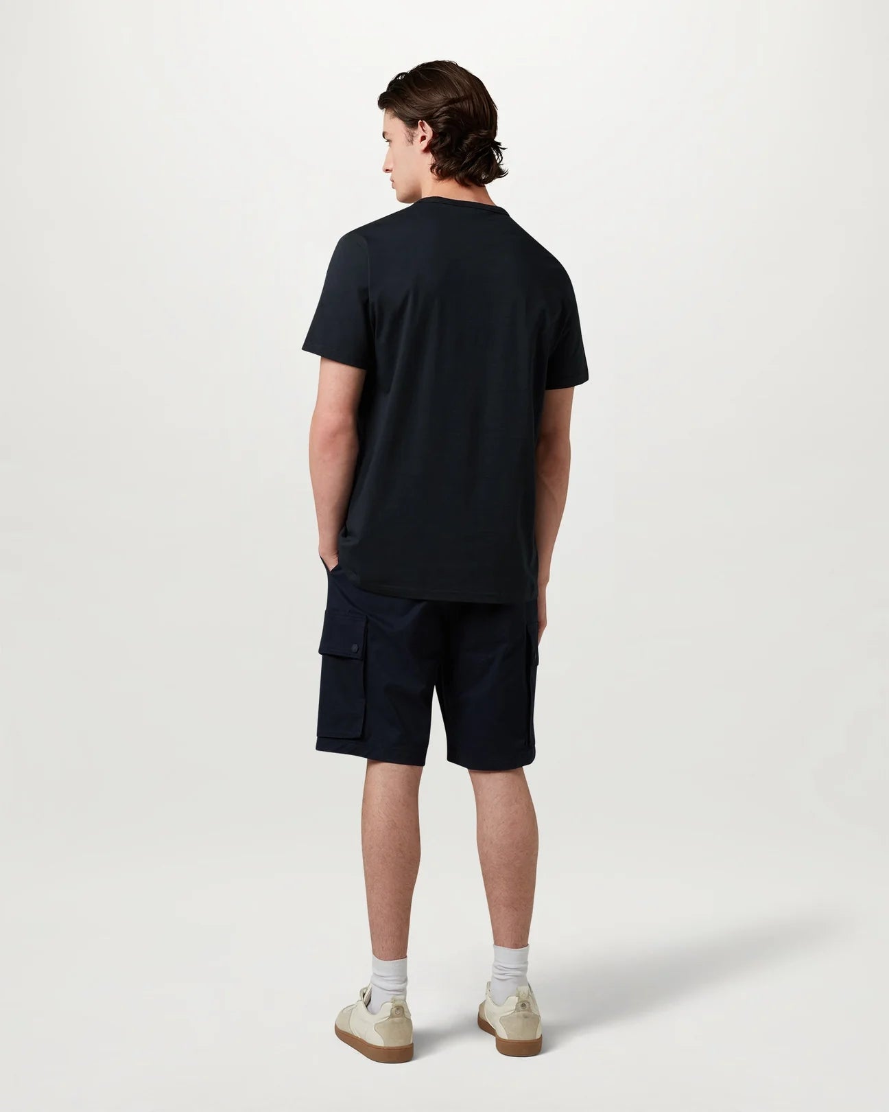 Belstaff Logo Men's T'Shirt - Dark Ink - Salt Flats Clothing
