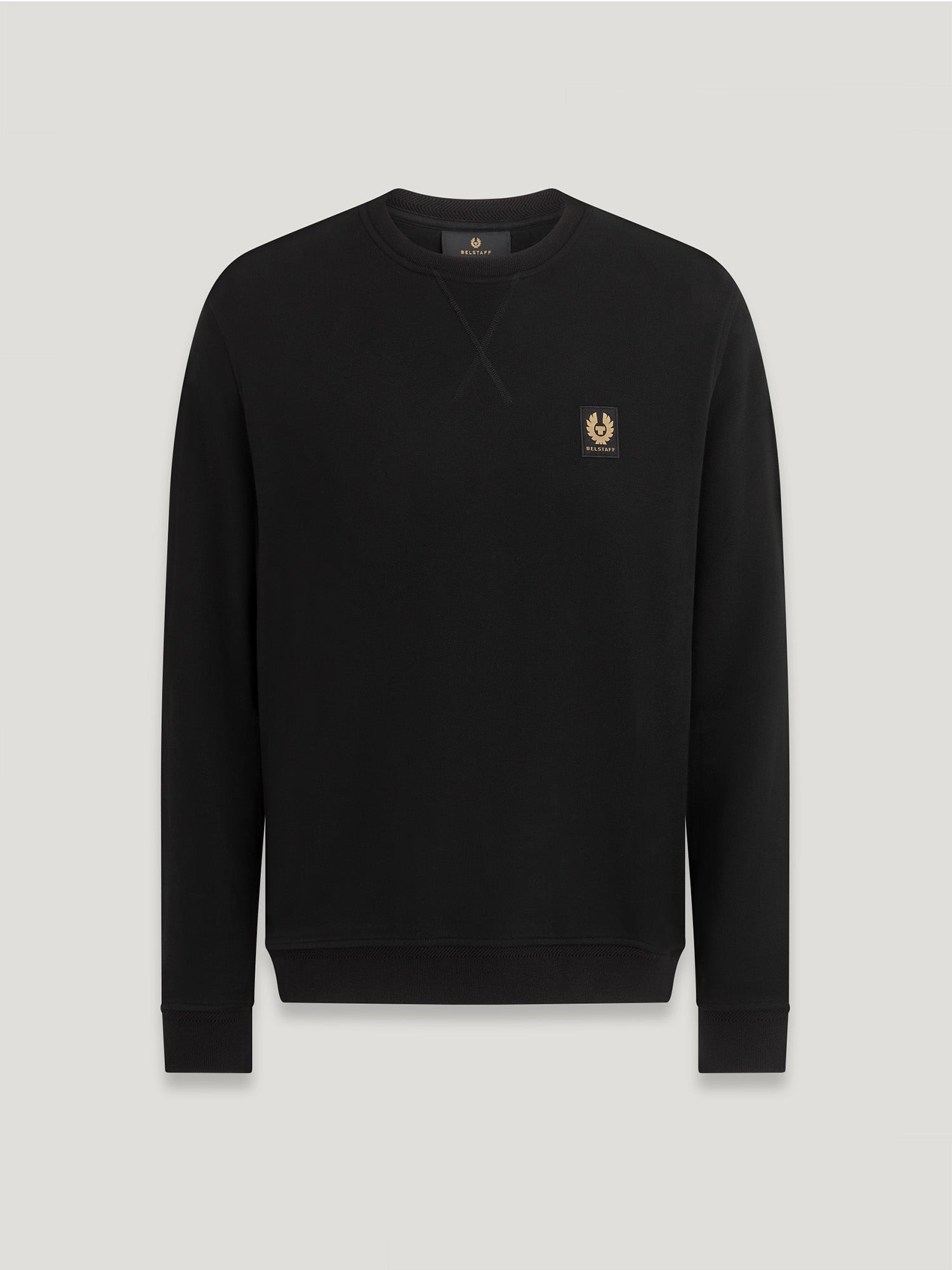 Belstaff Men's Sweatshirt - Black - Salt Flats Clothing