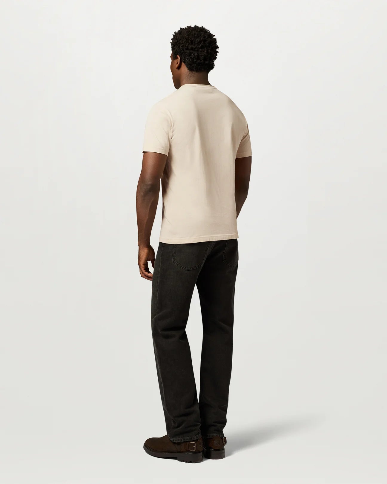 Belstaff Men's T'Shirt - Pale Stone - Salt Flats Clothing