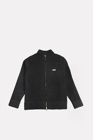 Hedon Knit #THEHIGHISREAL Zip Jacket - Black Salt Flats Clothing