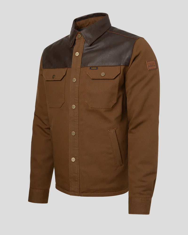 Rokker Bozeman Riding Shirt - Brown - Salt Flats Clothing