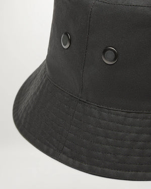 Belstaff Phoenix Wax Cotton Bucket Hat - Black - Salt Flats Clothing