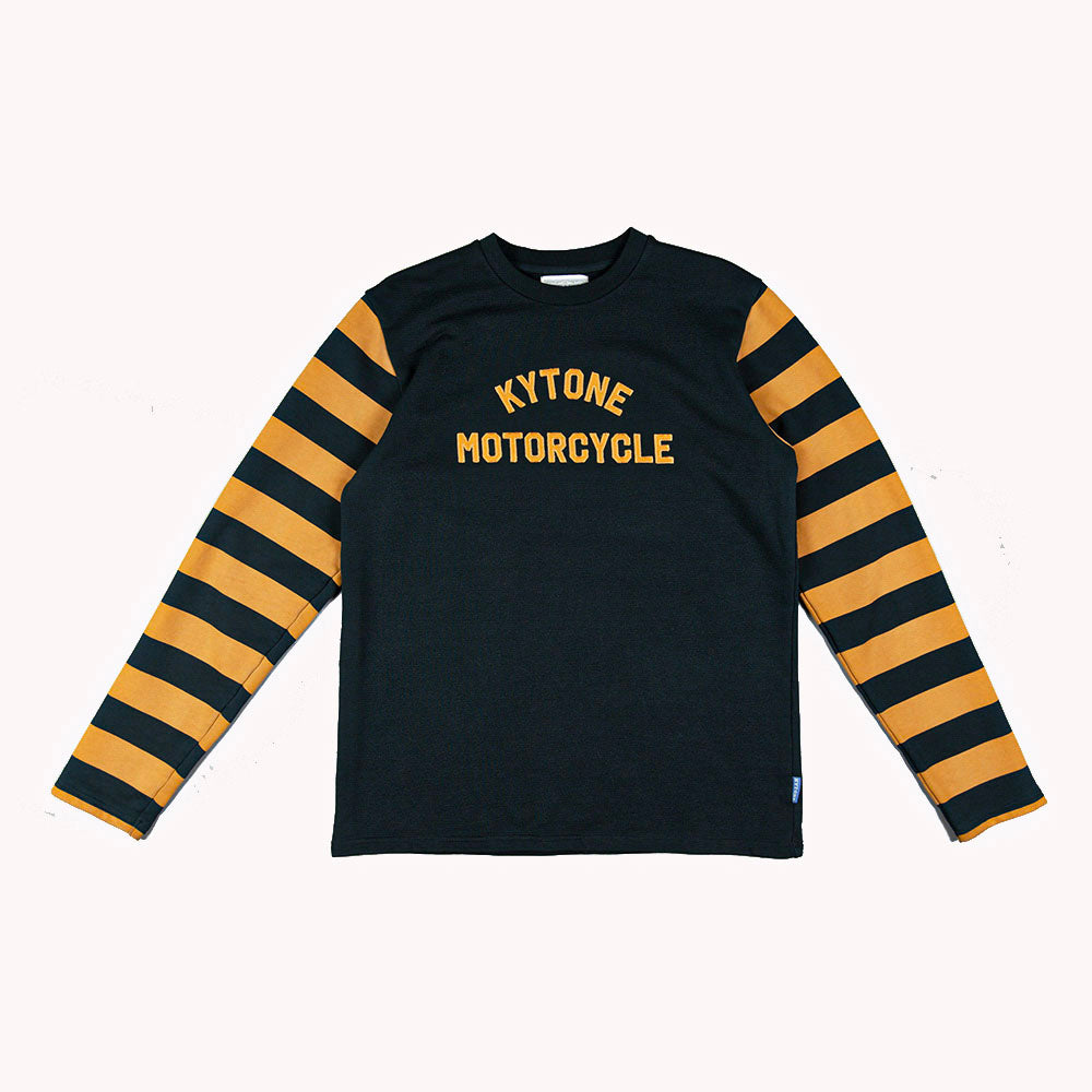 Kytone Bee Men's Sweatshirt - Yellow - Salt Flats Clothing
