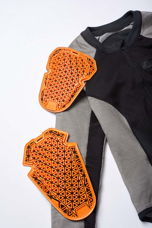 Pando Moto Bia AAA Ladies Protective Body - Grey - Salt Flats Clothing