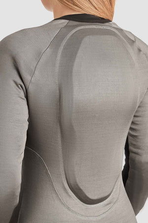 Pando Moto Bia AAA Ladies Protective Body - Grey - Salt Flats Clothing